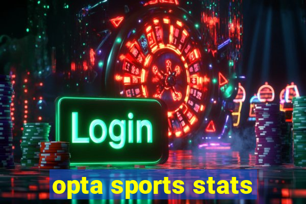 opta sports stats